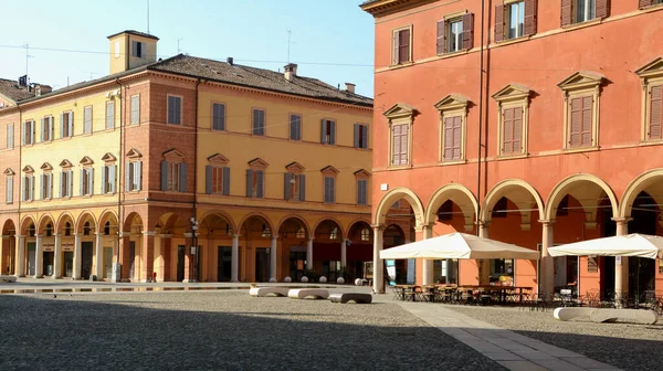 Piazza Roma Military Academy Modena Emilia Romagna Known Its Balsamic — Fotografia de Stock