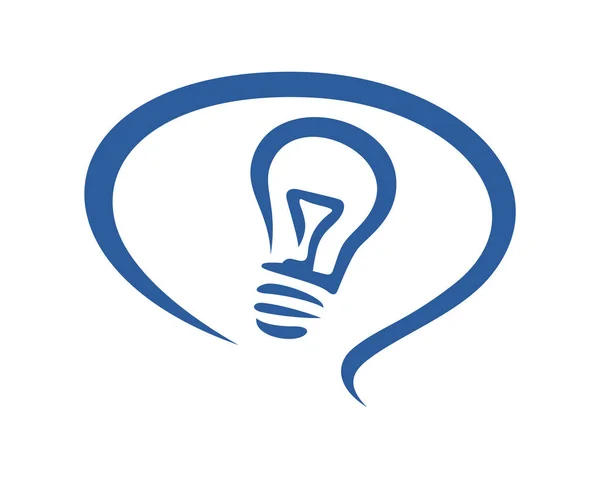 Simple Bright Idea Sharing Idea Symbol — Wektor stockowy