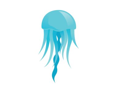 Ayrıntılı ve Parlak Denizanası Sakin Hareket Ediyor