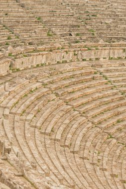 Epidavros Tiyatrosu, Antik Yunanistan 'daki koltukların manzarası