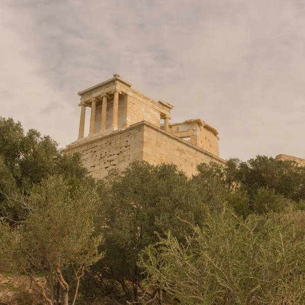 Templo Atenea Nike Atenas Grecia —  Fotos de Stock