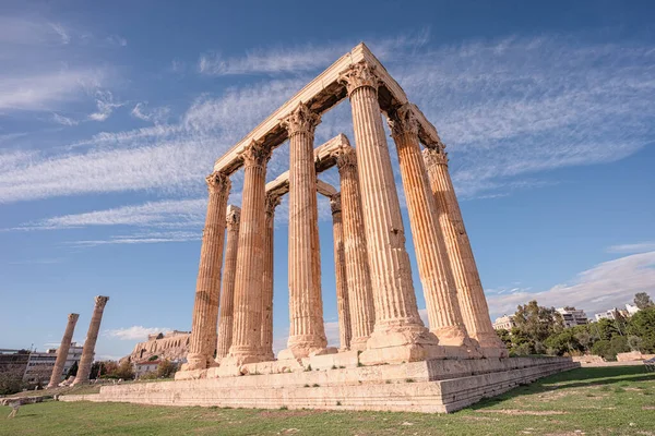 Zeus Tapınağı Atina Yunanistan — Stok fotoğraf