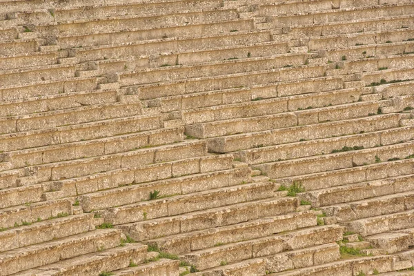 Vista Los Asientos Teatro Epidavros Grecia Antigua — Foto de Stock