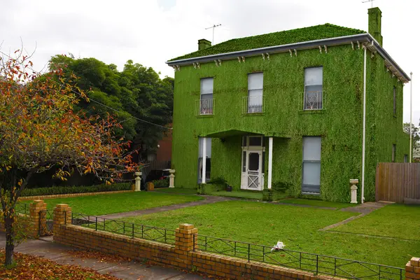 Casa verde — Foto de Stock