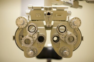 Optometristler ekipmanları