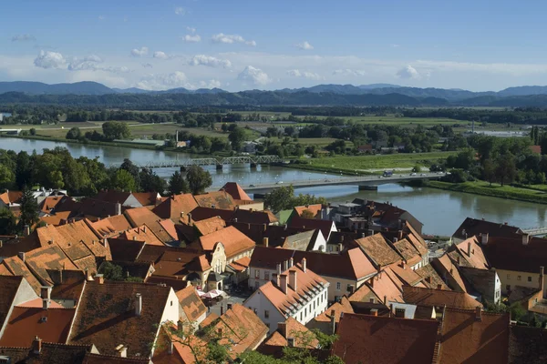 Red roofs — Stock Photo, Image