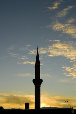 İstanbul 'daki mavi cami, hindi..