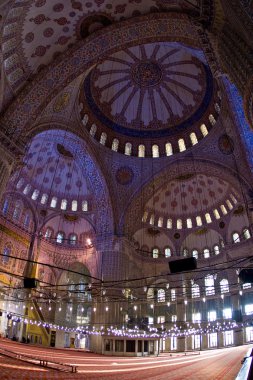 İstanbul 'daki mavi cami, hindi..
