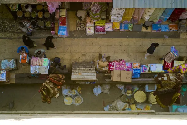 Veduta delle strade del Cairo — Foto Stock