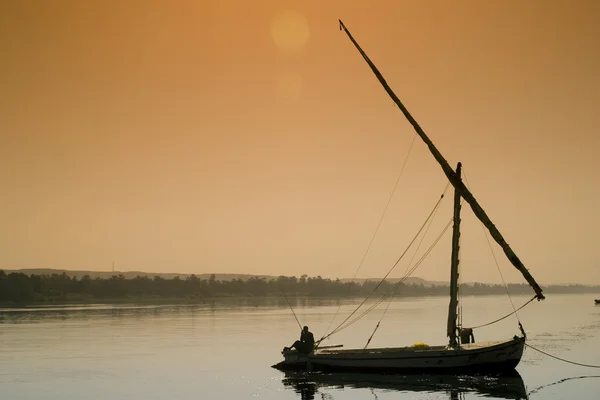 Felucca vela — Foto Stock