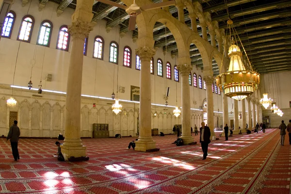 奥米亚清真寺在大马士革 — 图库照片