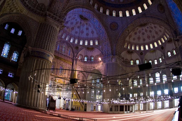 Modrá mešita v istanbulu, krocan. — Stock fotografie