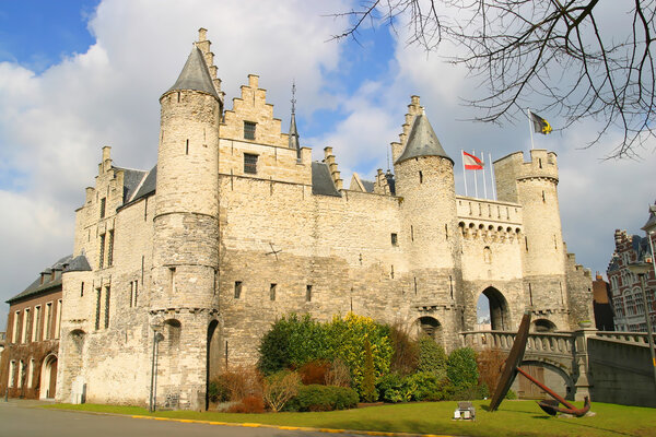Architecture in Antwerp Belgium
