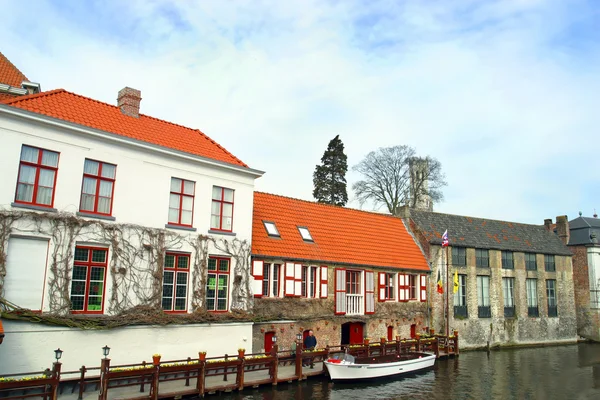 Straßen von Brügge — Stockfoto