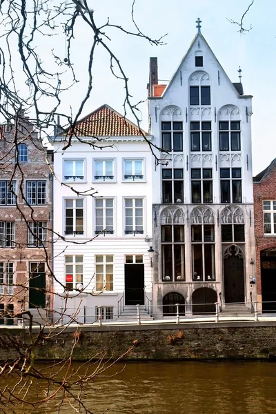 Arquitetura de Bruges — Fotografia de Stock