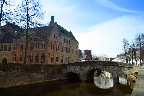 Architektur von Brügge — Stockfoto