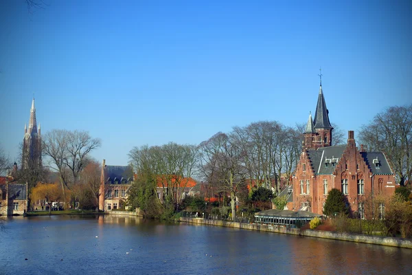 Arquitetura de Bruges — Fotografia de Stock