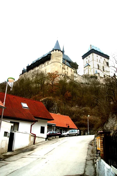 Karlštejnský hrad — Stock fotografie