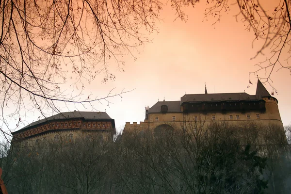 Karlstejns slott — Stockfoto