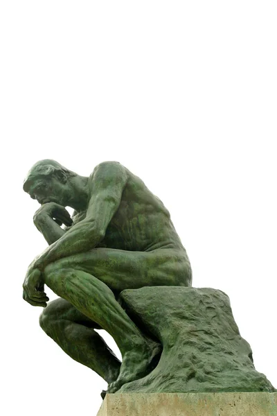 Rodin's The Thinker statue — Stock Photo, Image