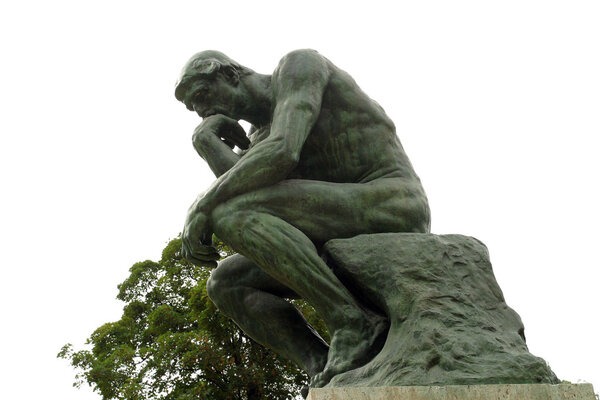 Rodin's The Thinker statue