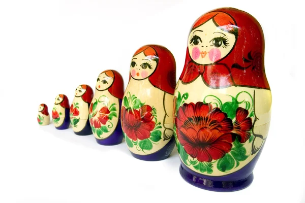 Muñecas rusas. — Foto de Stock