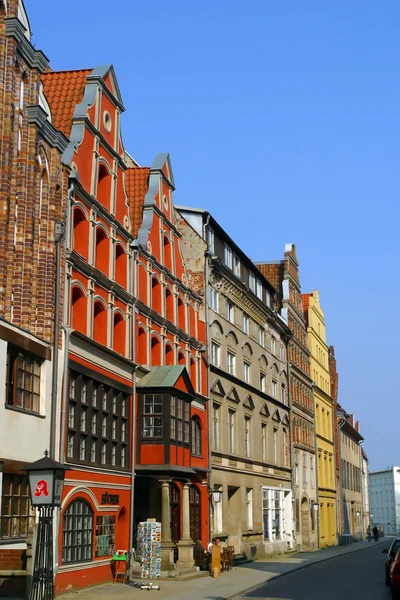 Stralsund mimarisinde — Stok fotoğraf