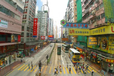 Hong Kong sokakları..