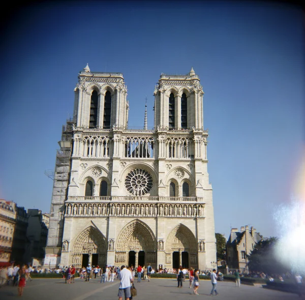 A Catedral de notre dame de paris — Fotografia de Stock