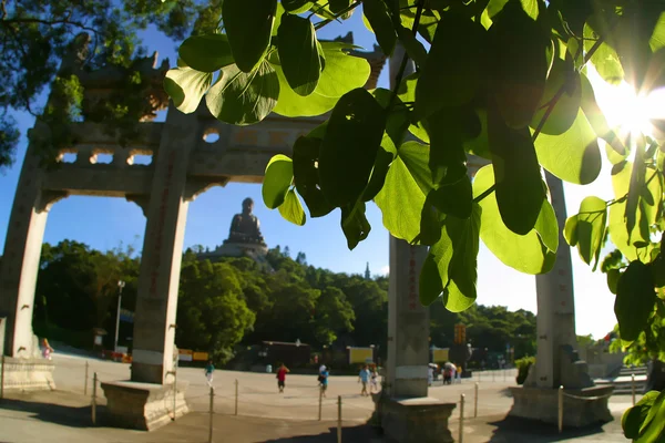 Der tian tan buddha — Stockfoto