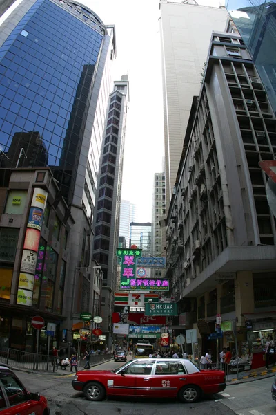 Calles de hong kong. — Foto de Stock