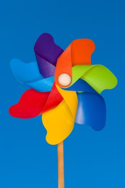 renkli windmil oyuncak.