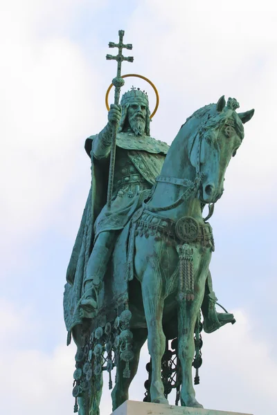 Estátua de Santo Estêvão — Fotografia de Stock