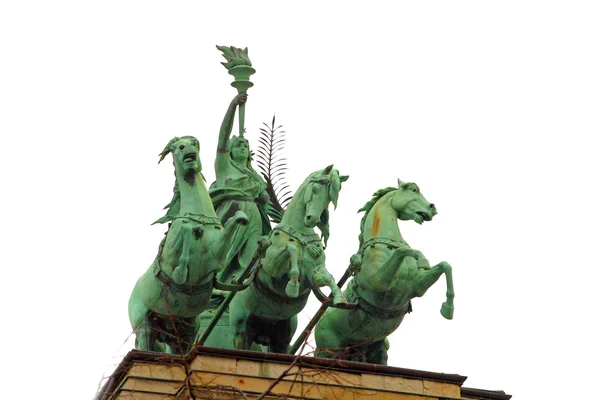 Pomnik konny — Zdjęcie stockowe