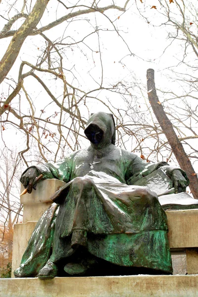 Grim reaper статуя — стокове фото