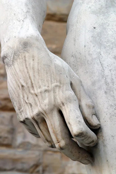 Michelangelo's David standbeeld — Stockfoto