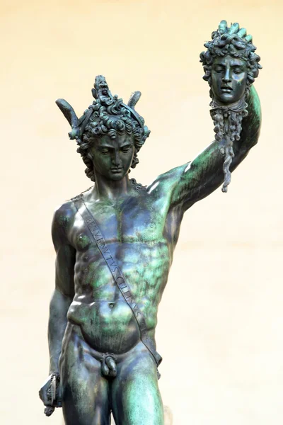 Palazzo Galleria heykeli — Stok fotoğraf