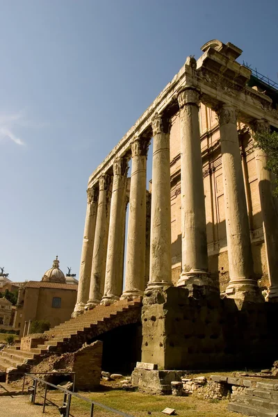 Pantheon and Trastevere area Roma Itália . — Fotografia de Stock