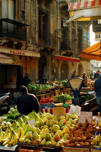 Mercado en Sicilia — Foto de Stock