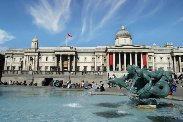 Plac Trafalgar square — Zdjęcie stockowe