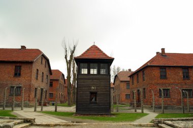 Auschwitz concentration camp clipart