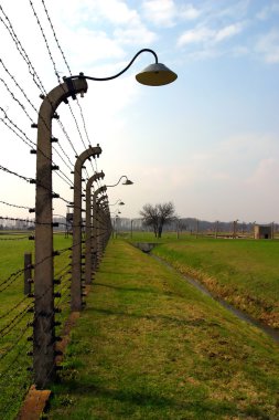 Auschwitz concentration camp clipart