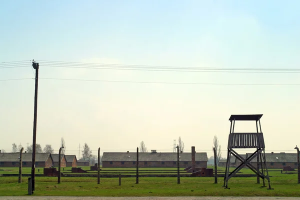 Koncentrationslägret Auschwitz — Stockfoto