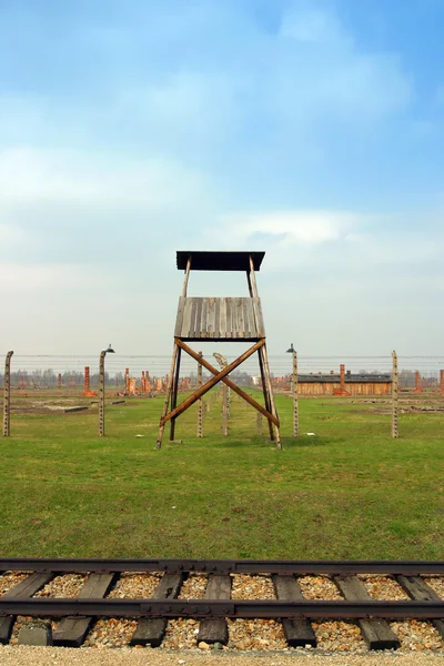 Koncentrationslägret Auschwitz — Stockfoto