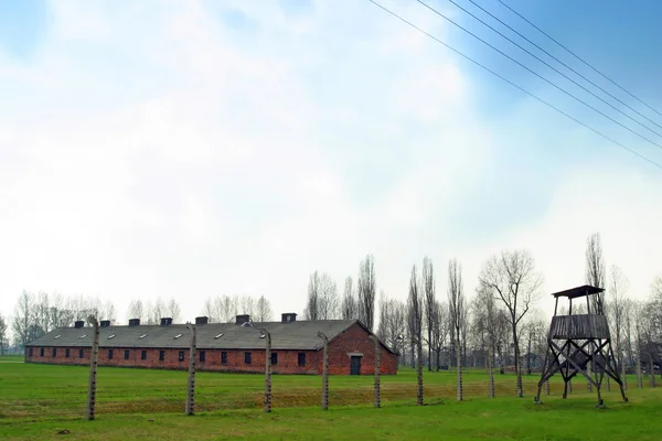 Obóz koncentracyjny Auschwitz — Zdjęcie stockowe