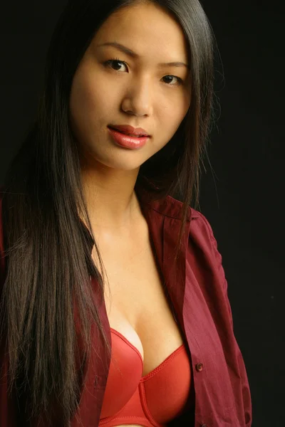 Sexy asiatische Frau — Stockfoto