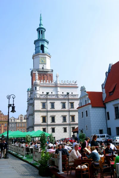 Oude marktplein — Stockfoto