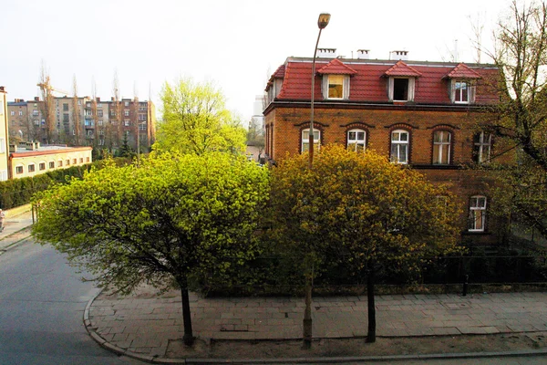 Architektura v Poznani — Stock fotografie
