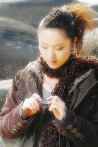 Asian woman portrait — Stock Photo, Image