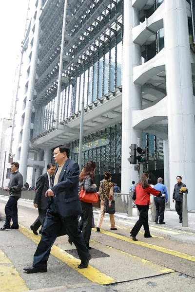 Straten van Hong kong — Stockfoto